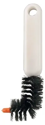 Produktbild von haug bürsten Waschbeckenüberlauf Bürste, gebogen - Größe ca. 12cm, Badausstattung, Hygiene, Reinigung