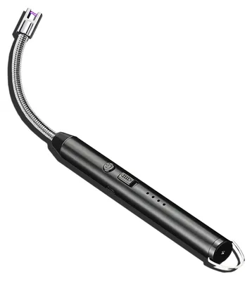 Produktbild von Newaner Stabfeuerzeug,Lichtbogen Feuerzeug Elektrisch längerer Hals,Schwarz