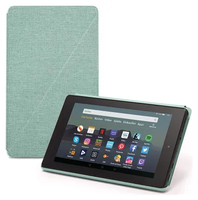 Immagine prodotto di Custodia per tablet Fire 7, compatibile con la 9ª generazione (2019), colore verde