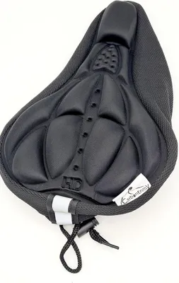 Imagen del producto de Asiento de bicicleta de gel 3D, color , funda para asiento de bicicleta