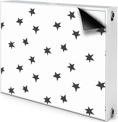 Obrázek produktu pro Magnetický kryt radiátoru Kryt radiátoru 90x60 cm - Star