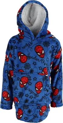 Immagine prodotto di SpiderMan Felpa con cappuccio in pile Blau, 7 - 14 anni