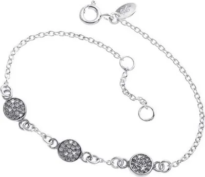 Produktbild von SILBERKETTEN STORE Fashion Line Armband Secret 1 - 925 Silber, Länge wählbar von 18-23cm - 21cm