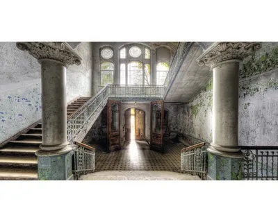 Produktbild von Giclée Leinwandbild Mystic Corridor 200x100 cm