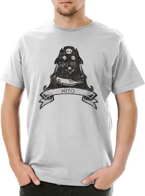 Produktbild von Urban Backwoods Nito, Herren T-Shirt, Farbe: Hellgrau, Größe: 4XL