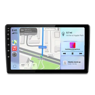 Zdjęcie produktu dla Radio samochodowe Hexinex Android 15 do Skody Fabia 2 (2008-2013), 10 cali, 2GB+64GB, GPS, Wi-Fi, Bluetooth, CarPlay, sterowanie z kierownicy (SWC), FM, RDS, DSP, 2DIN, USB, DAB+