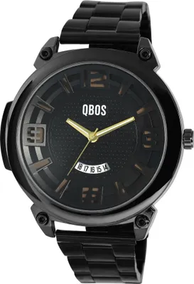 Produktbild von QBOS Herrenuhr mit Edelstahlband