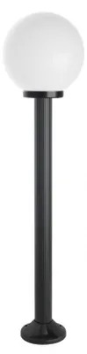Produktbild von Außenlampe 125 cm hoch E27 rund Kugel Schirm Vintage Design Gartenbeleuchtung