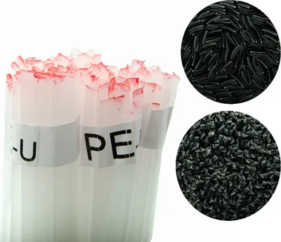 Produktbild von Rosfix – Schweißdraht für PE-Kunststoffe | 100g, 42cm, Weiß | Schmelzpunkt 260-320°C, PEHD, PELD, PEMD, LLDPE | Ideal für Spritzwasser