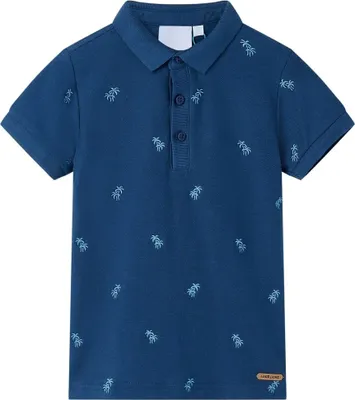 Produktbild von Kinder-Poloshirt Dunkelblau 128