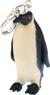 Produktbild von Pinguin Charm Anhänger Bettelarmband Miniblings Charms Antarktis Vogel Gummi