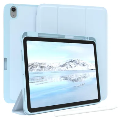 Produktbild von EAZY CASE Smartcase mit Stifthalter für Apple iPad Air 11 (2024) Hülle mit Stifthalterung, Tablet Cover aufstellbar  11 Zoll in Blau