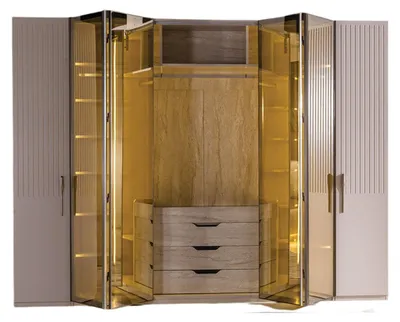 Produktbild von Tresana 6 türiger Kleiderschrank, Produktauswahl:6 trg. Kleiderschrank
