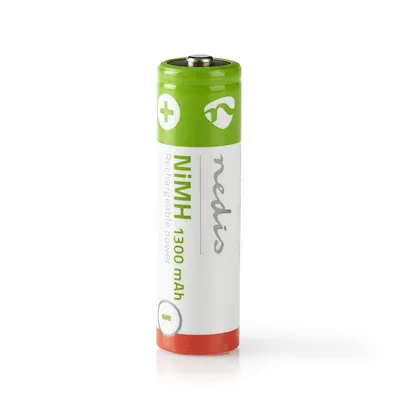 Produktbild von Nedis Wiederaufladbarer Ni-MH-Akku AA - 1.2 V DC - 1300 mAh - 4-Pack
