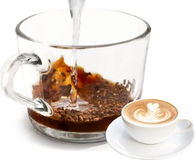 Produktbild von Cappuccino Pulver Instantkaffee 200g