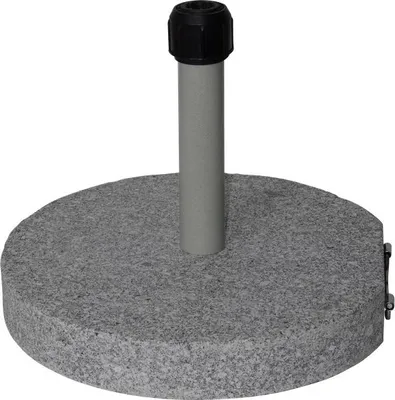 Produktbild von Sonnenschirmständer Granit Rund - Ø50cm - 40kg - Grau