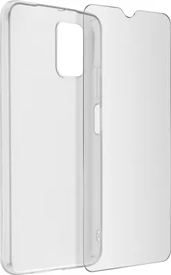 Produktbild von Avizar, 360° Schutz-Set: Hülle und Displayschutzfolie für Xiaomi Poco M3, Transparent
