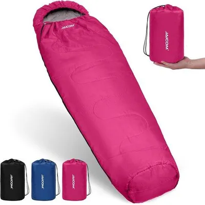 Produktbild von Famanu Schlafsack 3 Jahreszeiten Ultraleicht Mumienschlafsack für Erwachsene - Kompakt und Trekking