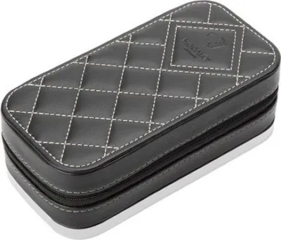 Produktbild von MODALO - 51.02.12 - Uhrenetui für 2 Uhren - Invia schwarz