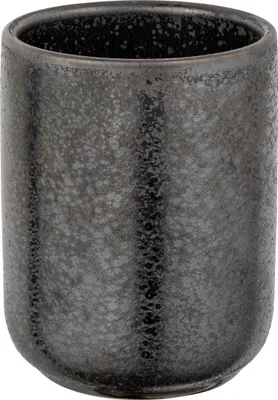 Produktbild von WENKO Zahnputzbecher RUFINA DH 7.50x9.50 cm grau