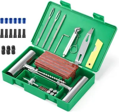 Produktbild von Famanu Bandenreparatureset - Für Auto, Fahrrad und Motorrad - Praktisch und Robust