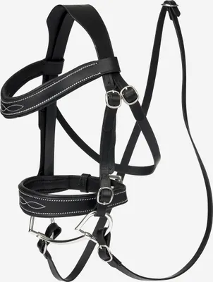 Produktbild von Hobby Horse Turniertrense schwarz