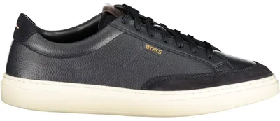 Produktbild von Blauer Herren-Sportschuh mit Kontrastdetails und Prints
