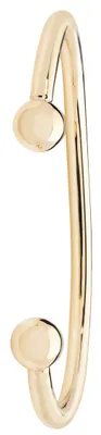 Produktbild von Moderner 9 Karat (375) Gold Herren - Torque Armreif - 7cm, 30 Gramm; TRS19014