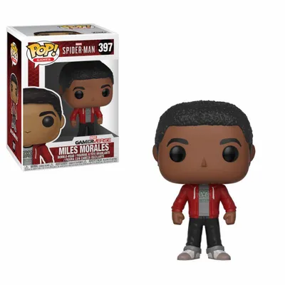 Obrázok produktu pre FUNKO POP! Games Marvel Spider-Man Miles Morales, zberateľská figúrka, Komiks