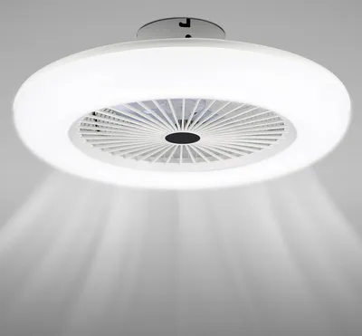 Obrázek produktu pro Stropní ventilátor Yakimz 80W 3 rychlosti s osvětlením a dálkovým ovládáním