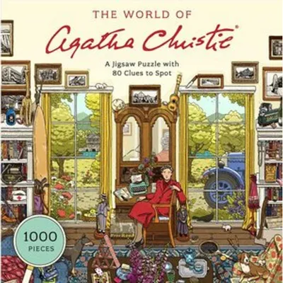 Zdjęcie produktu dla The World of Agatha Christie 1000 Piece Puzzle