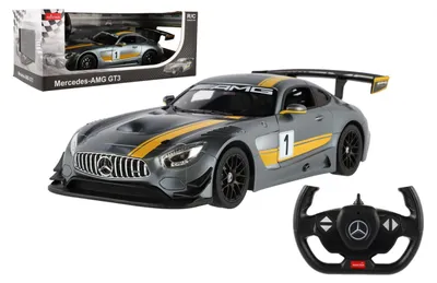 Obrázok produktu pre RC auto Mercedes AMG GT3 RASTAR, plastové, 35 cm, 2,4 GHz, diaľkovo ovládané, na batérie, v krabici 44 x 18 x 23 cm