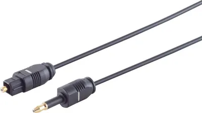 Produktbild von LWL-Kabel 2,2mm, Toslink-St./3,5mm Opti-St. 2m