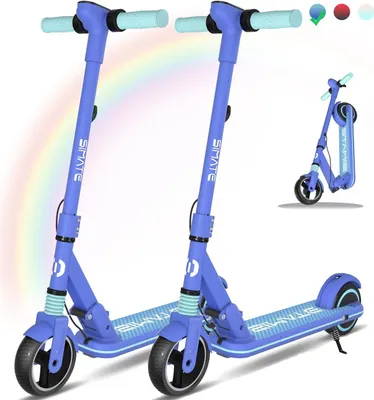 Produktbild von (2 Stück)Elektroroller, 130 W Motor/Höchstgeschwindigkeit 14 km/h/24 V 2,5 Ah Lithium-Ionen-Akku