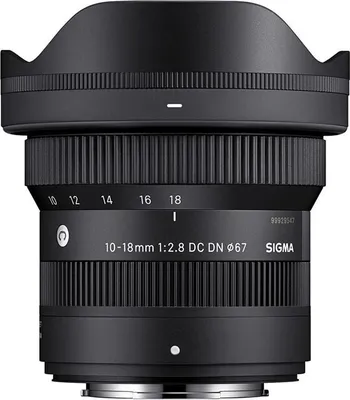Zdjęcie produktu dla SIGMA 10-18mm f/2.8 DC DN Contemporary - obiektyw kompatybilny z Fuji X