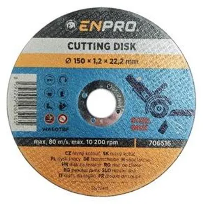 Produktbild von Enpro Kotouč na kov řezný O 150 x 12 x 222 mm