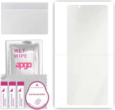 Produktbild von apgo Hydrogel Schutzfolie, Matt, kompatibel mit Sony Xperia 5 IV, flexibele Displayschutzfolie, Folie mit Positionierhilfe, Anti-Fingerprint, kratzfest, einfache Montage