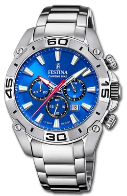 Produktbild von Festina Chrono Bike Herren Sport Armbanduhr Edelstahl silber D3UF20543/2