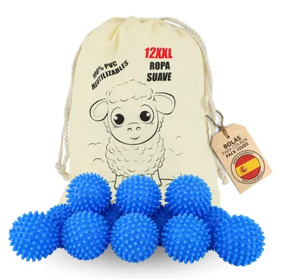 Produktbild von SILVERSTORE® 12 Kugeln für Wäschetrockner – Natürlicher Weichspüler zum Trocknen