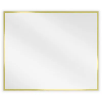 Zdjęcie produktu dla Mexen Loft lustro łazienkowe prostokątne 60 x 50 cm, rama złota - 9852-060-050-000-50