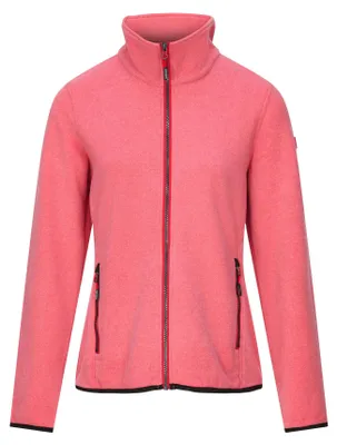 Produktbild von Nordberg Anouk Fleece-Cardigan - Damen - Korallenmeliert - Größe XL