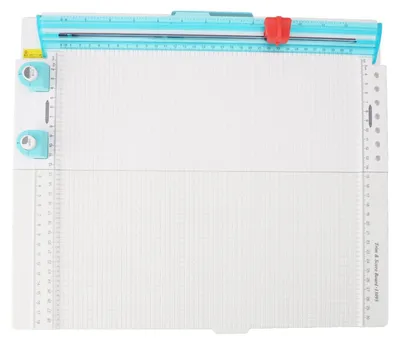 Produktbild von Papier-Plotter 7-in-1 - Schneidevorrichtung für A4-Format - Schneidbreite: 31 cm - Ausmalalbum - Schneidealbum - Multifunktional - Schneidemaschine