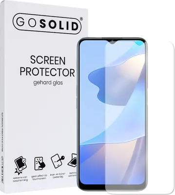 Produktbild von GO SOLID! Displayschutzfolie für Samsung Galaxy A23 gehärtetes Glas