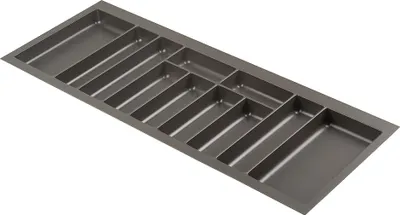 Produktbild von Nolago Besteckkasten für Merivobox 1108x423mm Basaltgrau