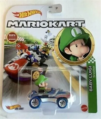 Obrázok produktu pre Hot Wheels Mario Kart HDB28, Auto s postavičkou, Mario, 3 rok / roky, Viacfarebný
