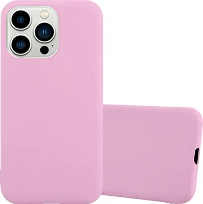 Immagine prodotto di Custodia Cadorabo per Apple iPhone 14 PRO custodia protettiva in rosa custodia per cellulare TPU custodia in silicone cover
