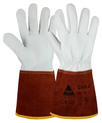 Produktbild von Hase Chile Schweißerhandschuh aus Schafsnappaleder Größe 11 10 Stk