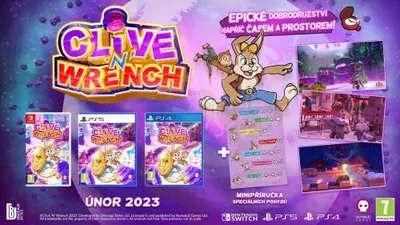 Produktbild von Clive 'N' Wrench – Ein 3D Jump'n'Run Abenteuer für Einzelspieler auf PS4