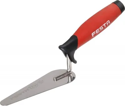 Zdjęcie produktu dla Łyżka ze stali nierdzewnej z gumowym uchwytem FESTA 140 mm