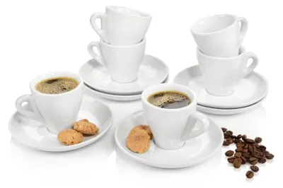 Produktbild von SÄNGER Espressotassen Set New Port 12 teilig für 6 Personen